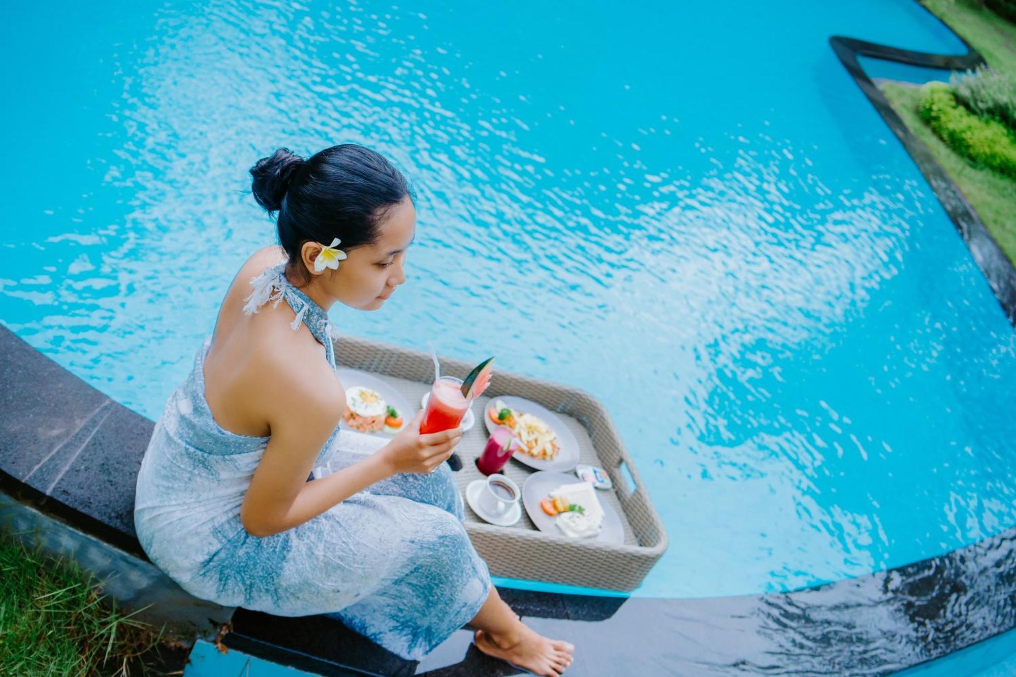 Abhirama Villas And Spa Ubud Exterior foto