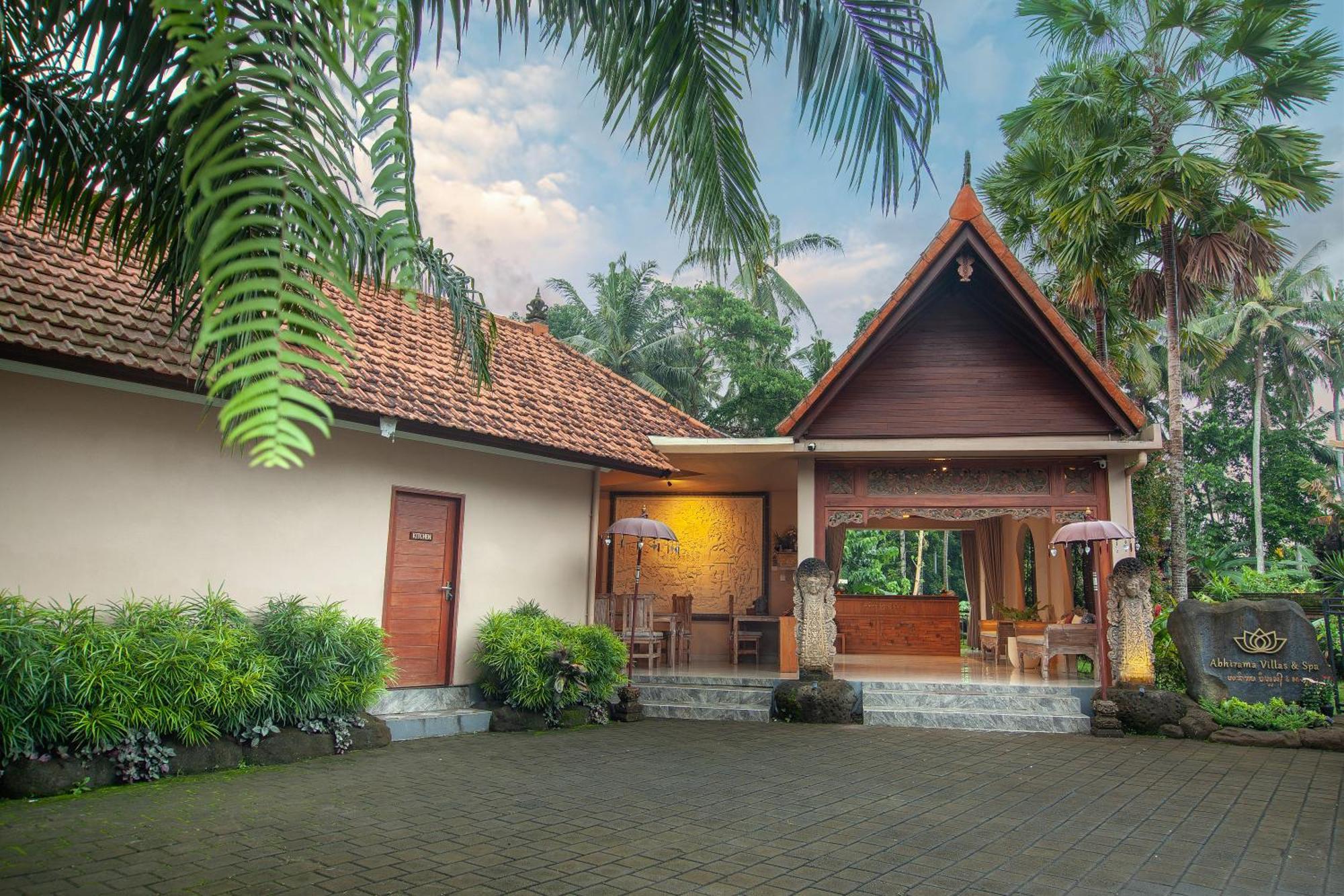 Abhirama Villas And Spa Ubud Exterior foto